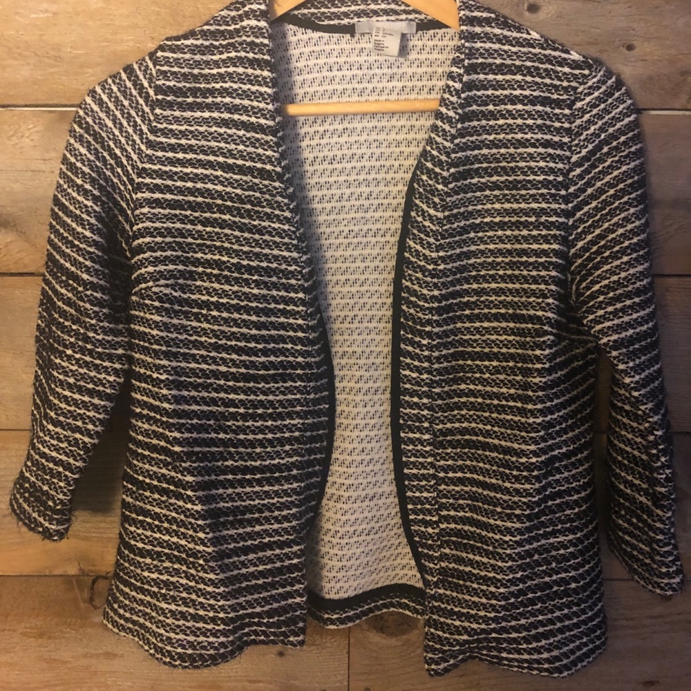 H&M open front cardigan